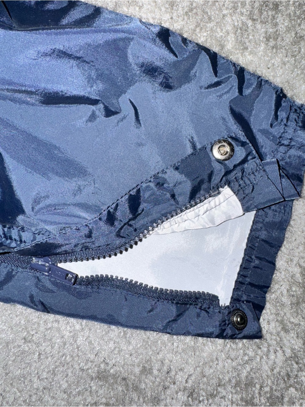 Vintage 90’s Olympics black label JC Penny Women's Navy Track Pants - Picture 7 of 11